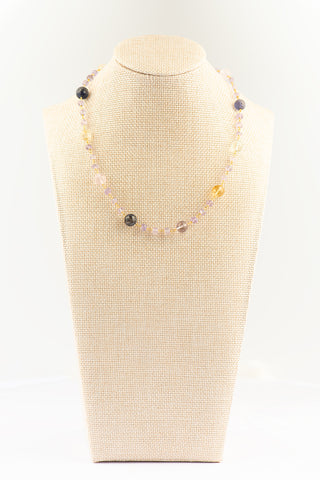 AAA Grade Mixed Amethyst Necklace