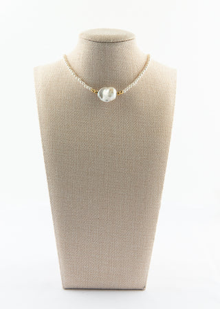 Baroque and Freshwater Pearl Choker To Roam With Love