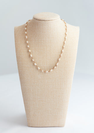 Freshwater Pearl Choker on Rose Gold To Roam With Love