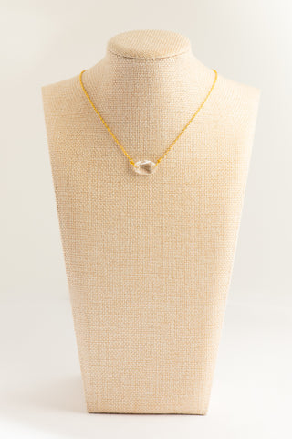Swarovski Crystal Owelet Choker on Gold Filled Chain To Roam With Love